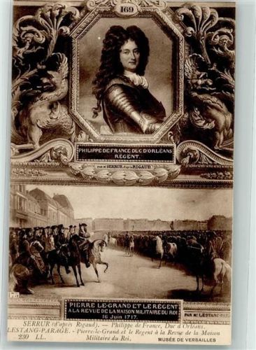 Versailles Philippe de Frace Duc d`Orleans Regent Militär des Königs Museum