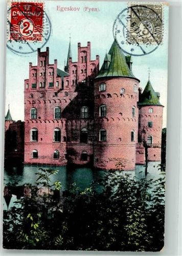 Egeskov 1911 Schloss