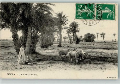 Biskra 1913 Oase Tracht