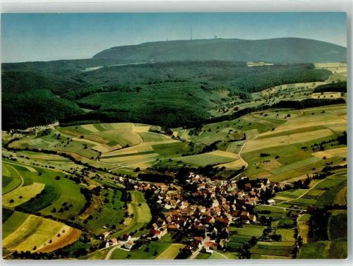 Gerbach Fliegeraufnahme Feriengebiet Kahlenberg-Weiher