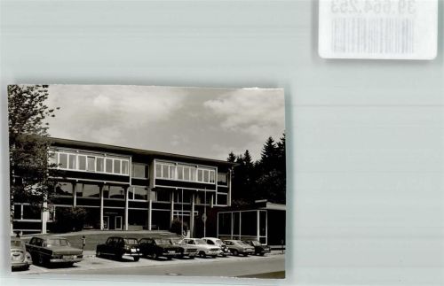 Furtwangen Ingenieurschule Mercedes Renault R4 VW Käfer Foto Original aus Archiv eines Ansichtskartenverlags Ort handschriftlich