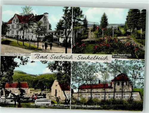 Bad Seebruch Rosengarten Kurhaus Bad Senkelteich