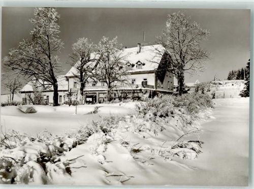 Furtwangen Foto Metz Winter Höhenhotel Neu Eck Gasthaus Magdalena