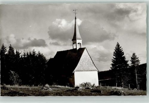 Furtwangen Foto Metz Höhengasthaus Martinskapelle Hüttenstempel