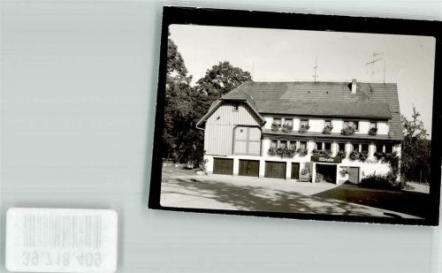 Buchenberg Pension Gasthaus Linde Foto Original aus Archiv eines Ansichtskartenverlags Ort handschriftlich
