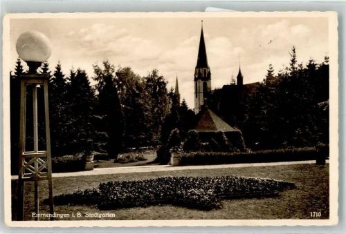 Emmendingen Stadtgarten Kirche