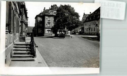 Herbolzheim Brunnen Foto Original aus Archiv eines Ansichtskartenverlags Brunnen