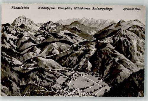 Bayrischzell Wendelstein Wildalpjoch Kranzhorn Wildbarren Kaisergebirge Brünnstein Berghotel Sudelfeld Tanneralm Traithen Kirche