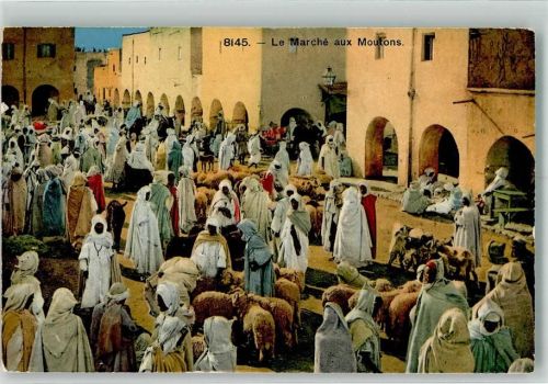 Tracht Marktszene Photochromie A.D.I.A.