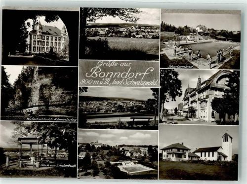 Bonndorf Schwimmbad Kirche Wutschschlucht