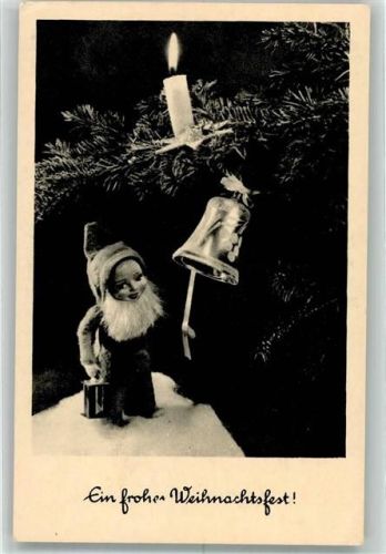 Weihnachten Glocke Kerze