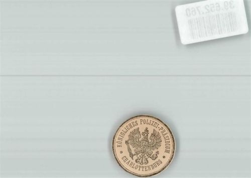 Charlottenburg Königliches Polizei-Präsidium Charlottenburg