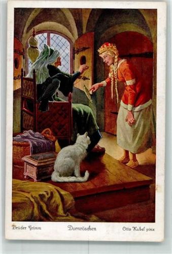 sign. Kubel Otto Katze Spindel Uvachrom Serie 140 Nr.3801
