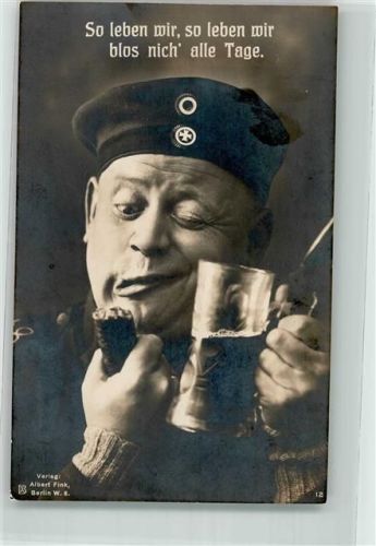 So leben wir blos nich` alle Tage Bierkrug Verlag Albert Fink 12