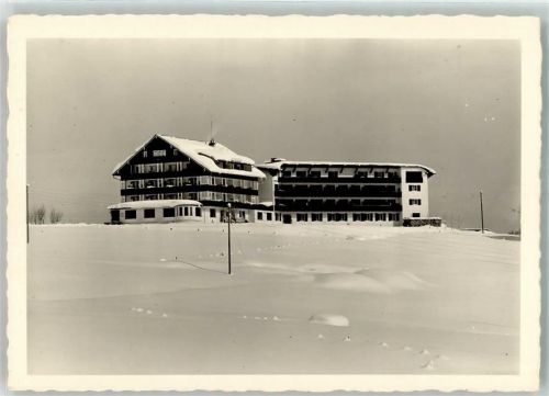 Mittelberg Winter Kurhaus Walsertal Original aus Archiv eines Ansichtskartenverlags