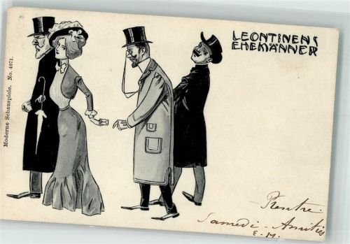 1901 Leontinens Ehemänner Moderne Schauspiele No. 4071