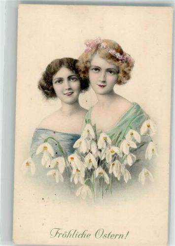 1919 Nr. 656 Ostern Frauenschönheiten Ostern