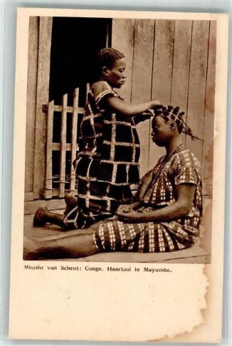 Kinshasa Tracht Foto AK