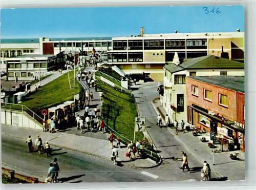 Büsum Cafe Handlung Straße
