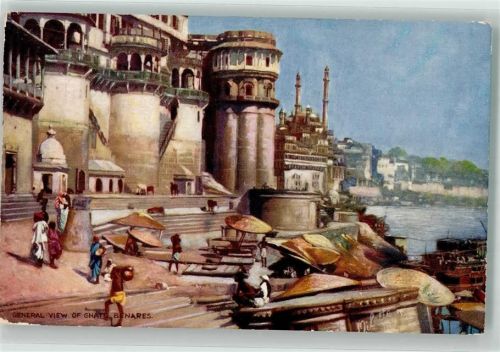 Benares Tuck´s Oilette Wide Wide World Serie Nr. 7239 Ghats