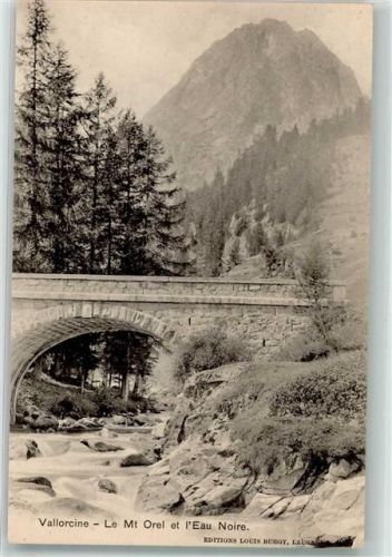 Vallorcine Mont Orel L´Eau Noire