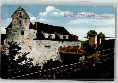 Leibertingen 1912 Schloss Wildenstein im Donautal