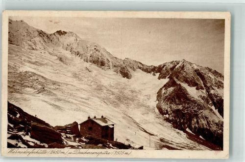 Warnsdorfer Hütte Dreiherrenspitze Hüttenstempel