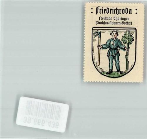 Friedrichroda Freistaat Thüringen Sachsen Koburg Gotha