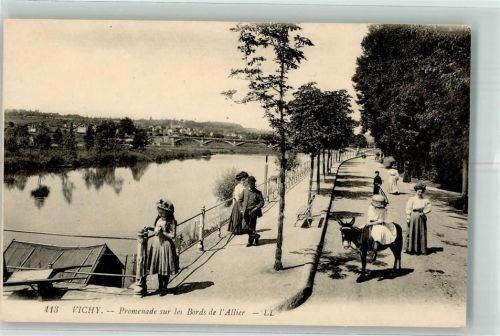 Vichy Promenade Bords de l´Allier Esel