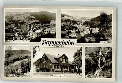 Floh-Seligenthal Gasthaus Heuberghaus Trusetaler Wasserfall Pappenheim