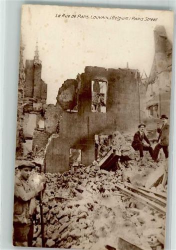 Loewen La Rue de Paris Trümmer