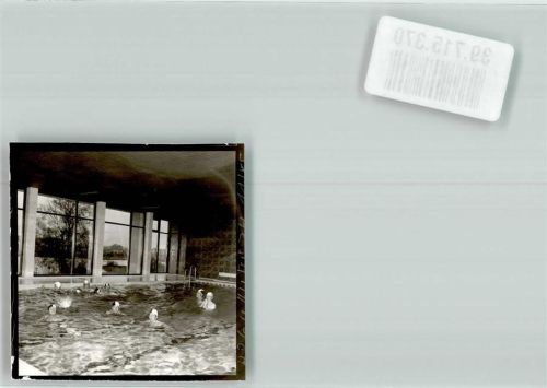Ay Schwimmbad Hallenbad Bademode Ort handschriftlich Foto Original aus Archiv eines Ansichtskartenverlags