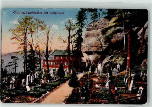 Kurort Oybin Bergfriedhof und Gasthaus