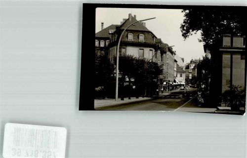 Bad Kissingen Innenstadtstraße Foto Original aus Archiv eines Ansichtskartenverlags Ort handschriftlich