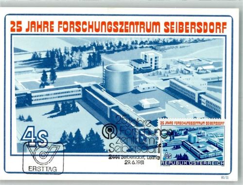 Seibersdorf 1981 25 Jahre Forschungszentrum Erstag