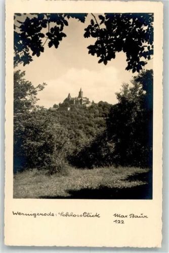 Wernigerode Foto Baur Schloss
