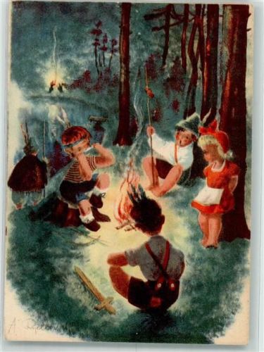 Lagerfeuer Indianerfeder Spiele