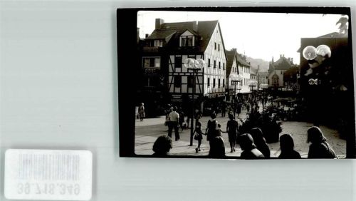 Bad Kissingen Fußgängerzone Foto Original aus Archiv eines Ansichtskartenverlags Ort handschriftlich
