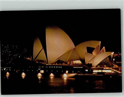 Sydney 1981 Oper bei Nacht Luftpost