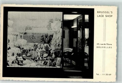 Brüssel Handlung Lace Shop rue de l´Etuve
