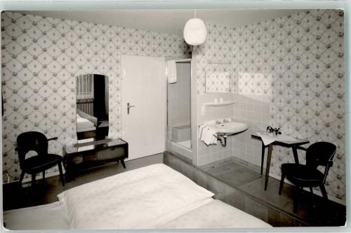 Hesepe Pension Ort handschriftlich Foto Original aus Archiv eines Ansichtskartenverlags