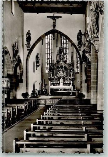 Markdorf Inneres der Stadtpfarrkirche