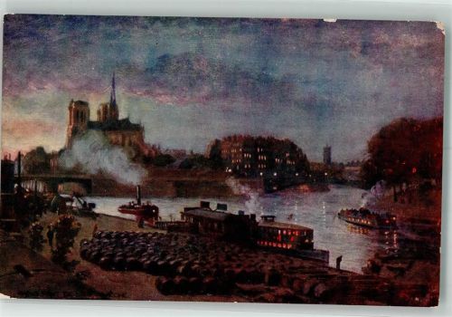 Paris Oilette les Ponts Serie 702 Nr. 18 Le Pont de l´Archeveche