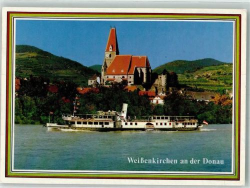 Weißenkirchen Kirche Donau Raddampfer Schönbrunn