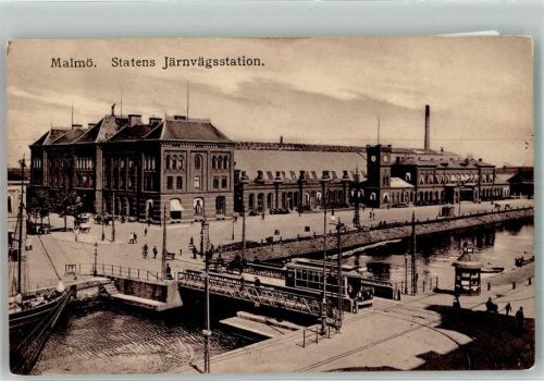 Malmö Bahnhof Straßenbahn