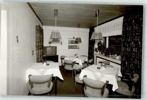 Hörste Foto Original aus Archiv eines Ansichtskartenverlags Pension Berkenkamp Ort handschriftlich