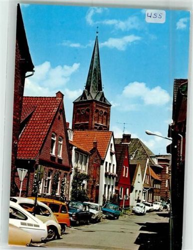 Plön Klosterstraße mit Nikolaikirche