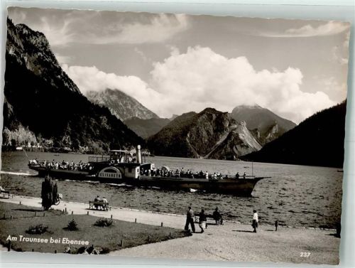 Ebensee Dampfschiff Elisabteh