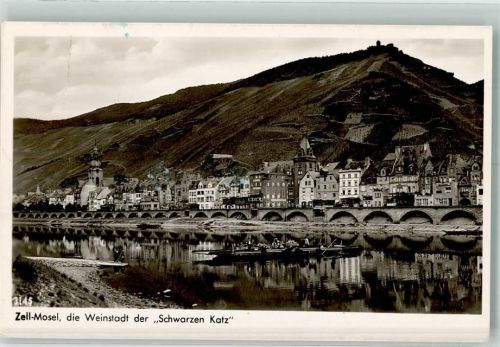 Zell 1952 Fähre