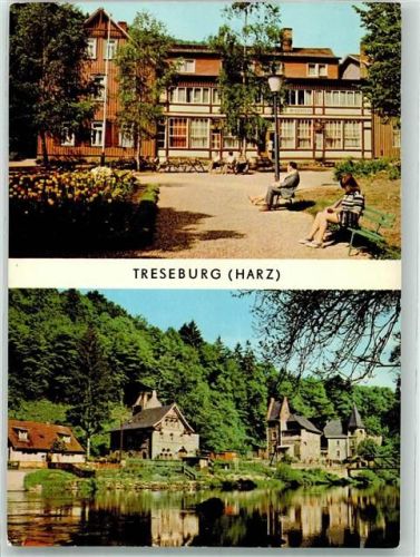 Treseburg FDGB-Erholungsheim Haus Wildstein und An der Halde Fotograf Karpf VEB Bild und Heimat